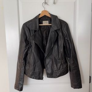 Leather jacket